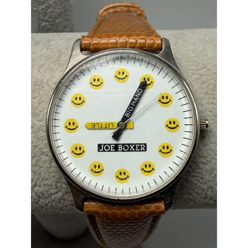 Scratched Joe Boxer Timex New Battery Watch 33MM 7.75
